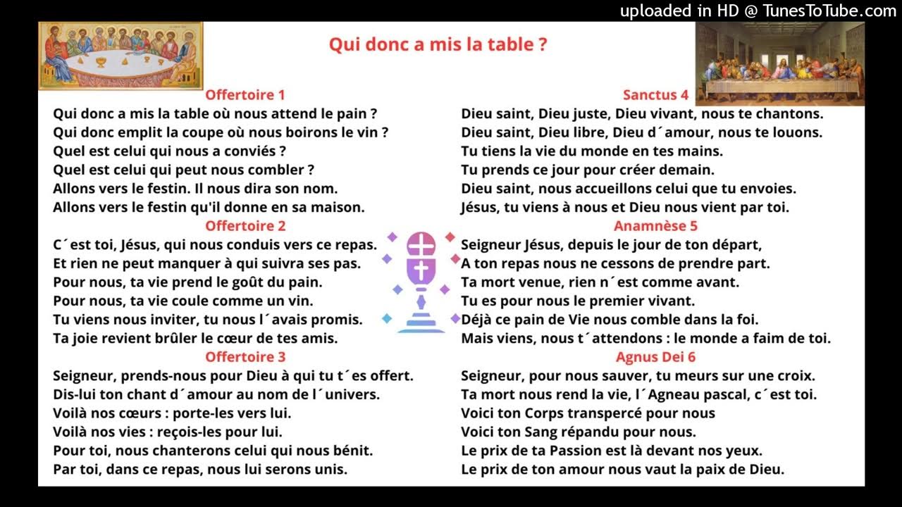 Qui donc a mis la table ? YouTube