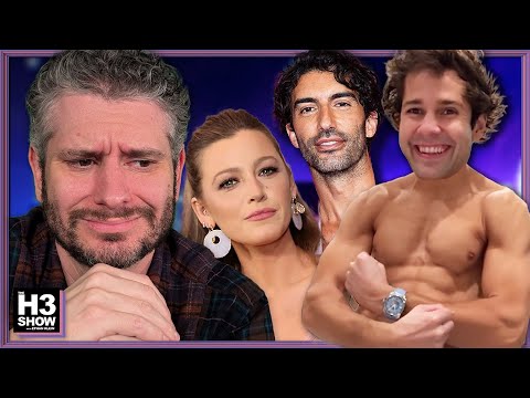 Thumbnail for Blake Lively/Justin Baldoni HUGE update PowerPoint,  David Dobrik’s New Vlog is Cringe - H3 Show #97