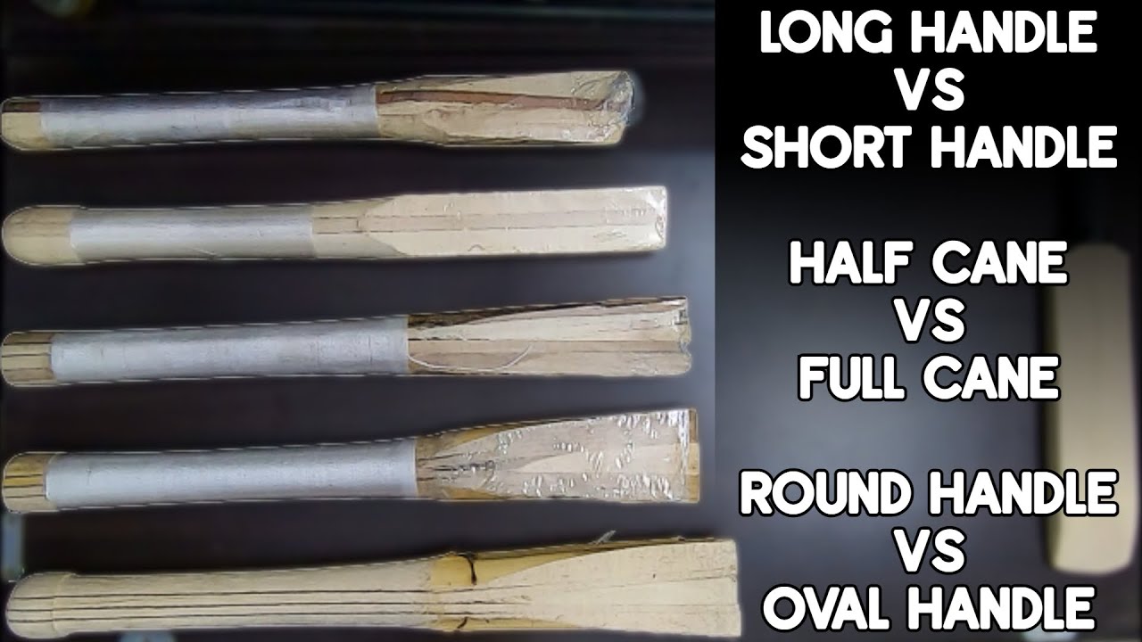 Best bat handle Types of bat handle