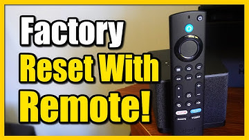 How to Factory Reset Fire TV Cube with Remote buttons (Easy Method)