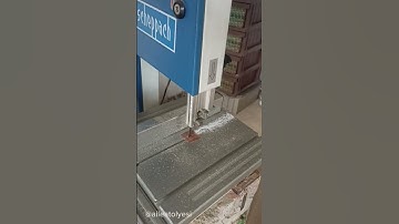 Scheppach Basa 1 Şerit Testere ile Asma Tavan kesimi #scheppach #bandsaw #hızar #şerittestere