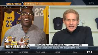 UNDISPUTED - Skip Bayless insists Dwyane Wade is over Allen Iverson to fit #3