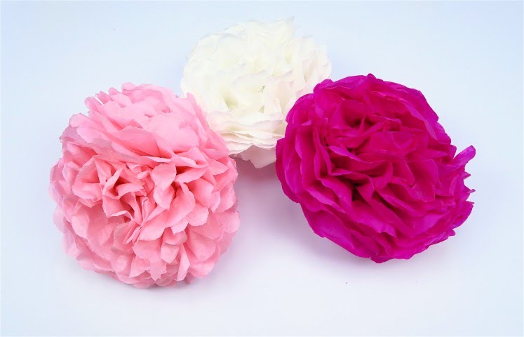 Fiori di carta velina: la creazione veloce e spettacolare youtube Come creare festoni di carta
