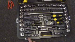 Stanley 156pc tool kit overview / review