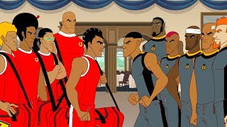 Supa Strikas  S5E53  No Man's Island  Soccer Adventure Series | Kids Cartoon