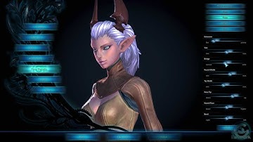 Tera Online Character Creation - 1080p HD