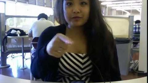 ASL 101 Video Assn #4