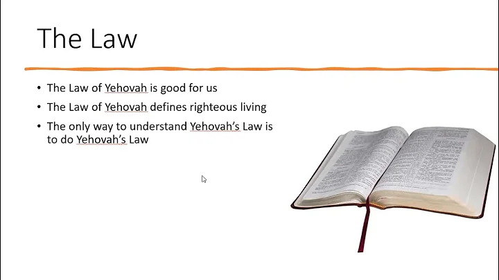Shabbat July 16, 2022 Randy Cates. The Law of Yehovah