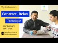 CONTRACT-RELAX TECHNIQUE : PNF THERAPY (PART-8)