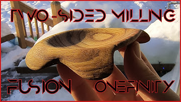 Two Sided Carving with Fusion 360 on the Onefinity CNC!