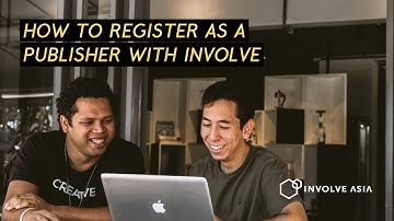 How to Sign Up as a Publisher with Involve