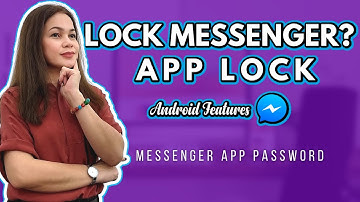HOW TO PUT A PASSWORD ON MESSENGER  | MESSENGER APP TIPS & TRICKS