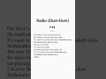 Dum Dum Dadadada Dum Yuqi Gidle Radio Lyrics Dum Dum Dadadada Dum Yuqi Gidle Radio Lyrics