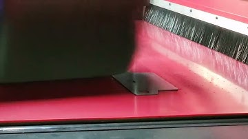 QC1325 automatic deburring machine for plate metal burrs