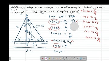 FORM3 : SURDS: LESSON 3 (KCSE 2008 PP2 NO.13, KCSE 2011 PP2 NO.8 & KCSE 2018 PP2 NO.11)
