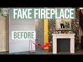 HOW TO | Faux Fireplace for less than 50$