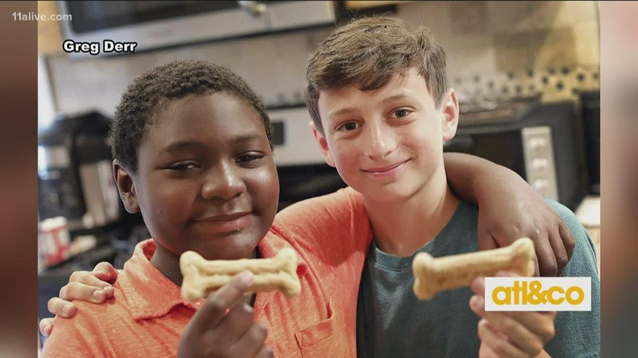 Best Friends Make Dog Treats for the Local Food Pantry YouTube