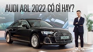 Khám phá Audi A8L 2022 vừa ra mắt tại Việt Nam: Từng này trang bị có đủ đấu Mercedes-Benz S-Class?