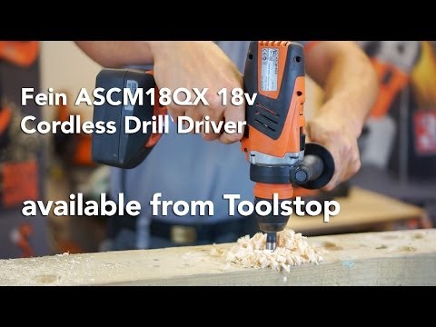 Fein ASCM18QX 18V Cordless li-ion Brushless Drill Driver from Toolstop