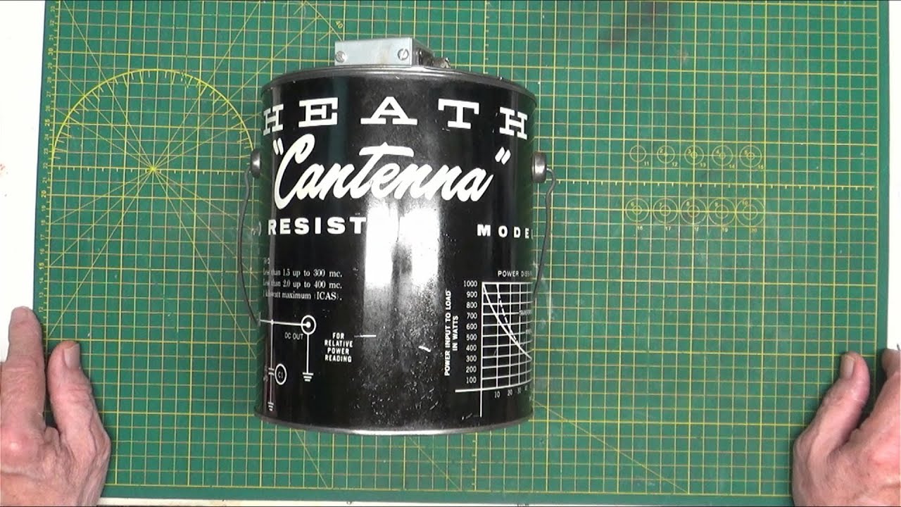 Checking Out My New Heathkit Cantenna