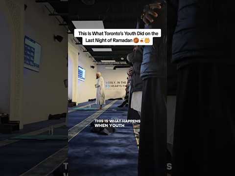 🛐 Spiritual magic of the 2025 last Ramadam Qiyam at Toronto Hifz Academy! 🤲