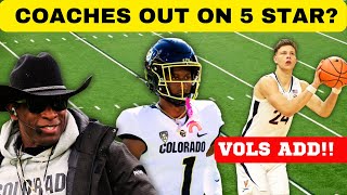 COACHES OUT ON CORMANI? COLORADO FOOTBALL, TENNESSEE FOOTBALL, DEION SANDERS, TRANSFER PORTAL