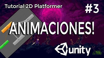 Tutorial #3 Juego de Plataforma/Metroidvania en Unity 2D:  Crear Animaciones en 2D