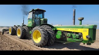 JOHN DEERE 830 DIESEL PLOWING  - JOHN DEERE 830 SPECIAL TRIPLE!!!