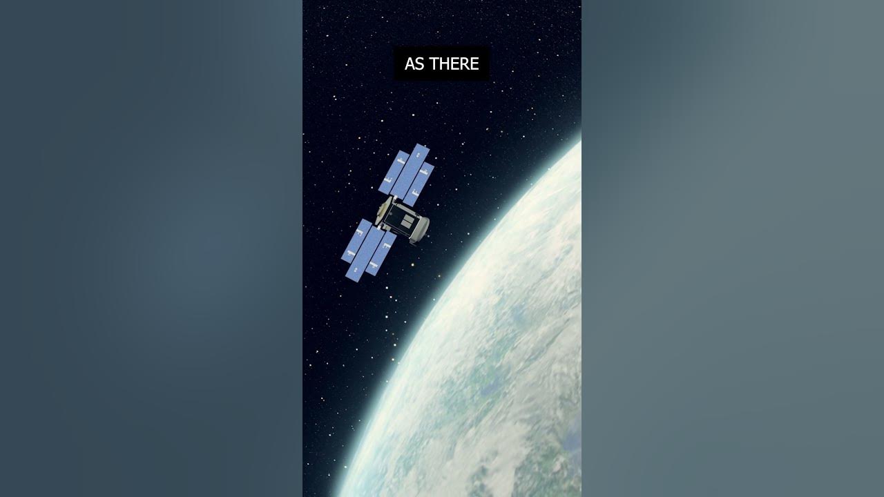 How Do Satellites Stay In Orbit? #shorts