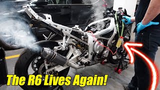 $300 Yamaha R6 Lives Again!- Part 2