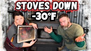 Alaska Cabin Emergency  Woodstove Shut Down at 30°F