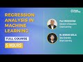 Regression Analysis in Machine Learning Full Course | Linear Regression | Logistic Regression