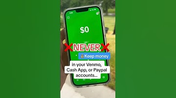 Here’s why you should NEVER keep $$$ in Paypal, Venmo, or Cash App…