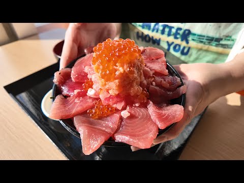 【道の駅】福島のいわき・ら・ら・ミュウで海鮮三昧するワタシ！🐟