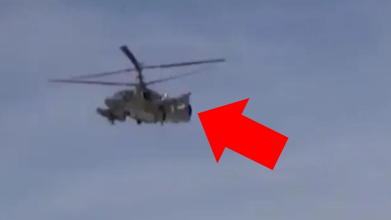Russian Helicopter Destroys Its Own Tail
