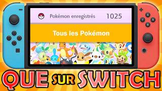 👉 😱 TOUS les Pokémon avec la SWITCH ? Le guide COMPLET 2026 🔥🎮