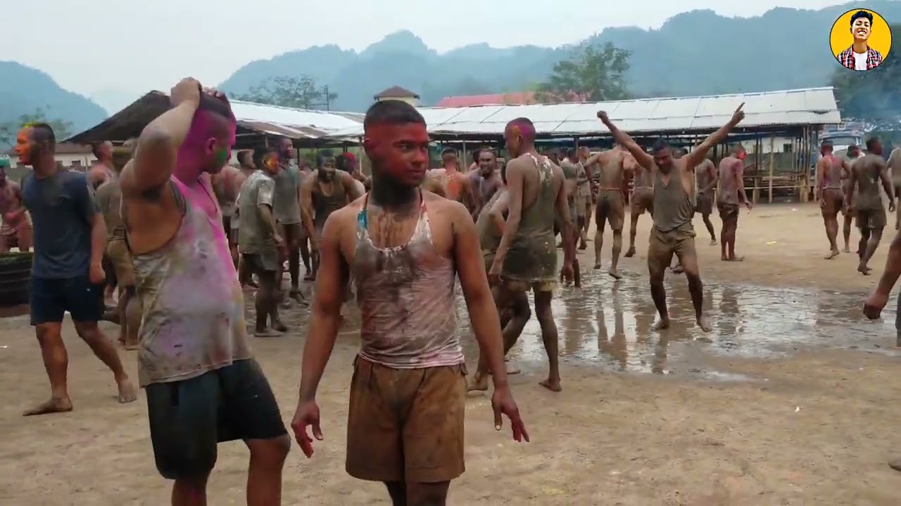 Holi at Headquarter Camp ll 22nd IRBN ll Assam Police Battalion ll Pritam'x Terra