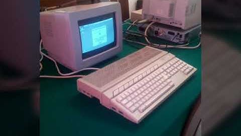 ATARI 520STE 4MB & SM124 1989....