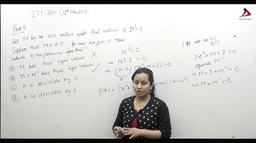 2017 IIT Jam mathematics Solution Q ID 5036802018( Dips Academy )