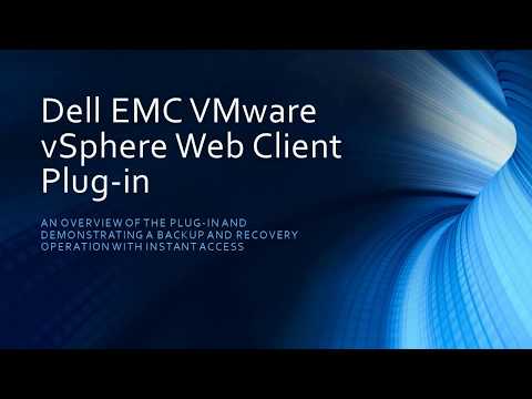 Dell EMC vSphere Web Client plug-in