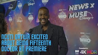 Ncuti Gatwa Excited About Being Fifteenth Doctor at Premiere