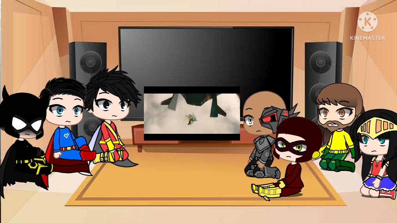 Justice League react to Black Adam