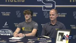 Shady Spring's Joshua Goode commits to stay local, wrestle at WVU Tech