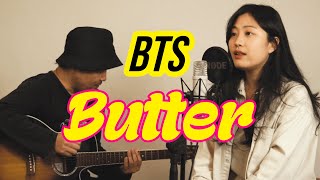 Video thumbnail of "BTS (방탄소년단) 'Butter' Acoustic ver. COVER by Vanilla Mousse"