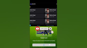 HIDDEN Trick to get DOUBLE TOUCH ✅#shorts #efootball #doubletouch #skills #gaming