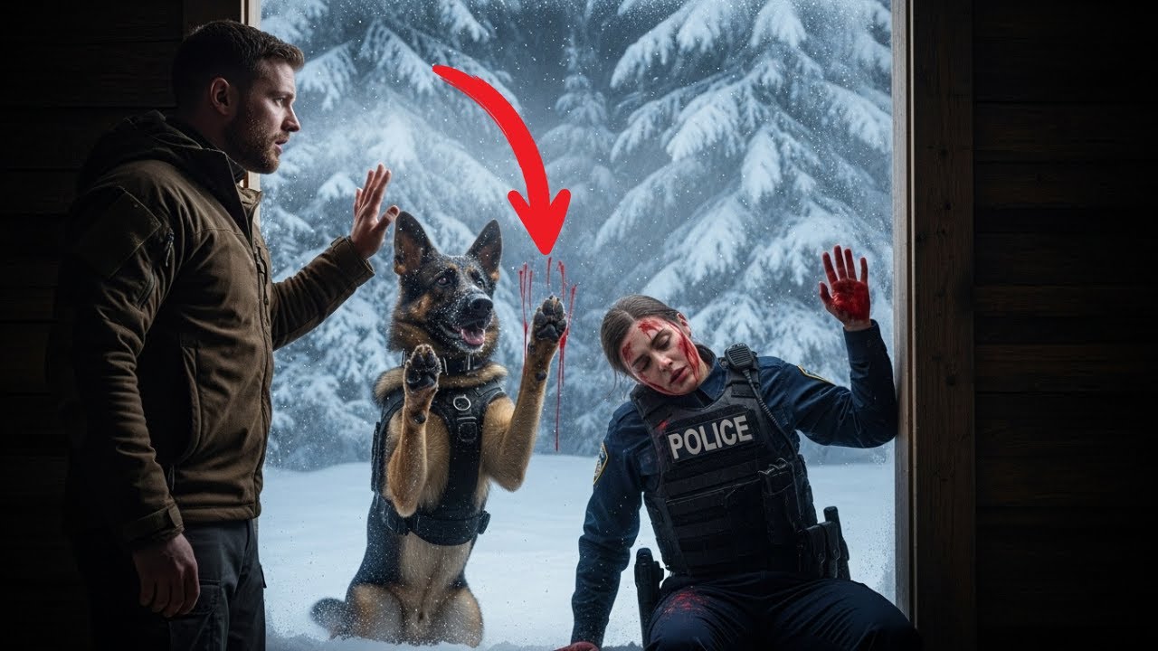 “A Frozen K9 Led a Retired Navy SEAL Into the Storm—What He Discovered Changed Everything”
