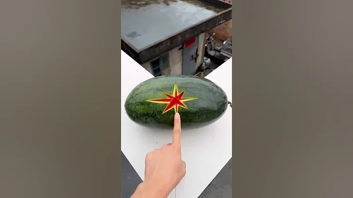Experiment: Will a watermelon explode if it rolls down a tall building? 🍉💥#shorts