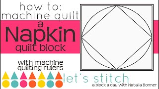 4-N-1 Mini Machine Quilting Ruler – Piece N Quilt