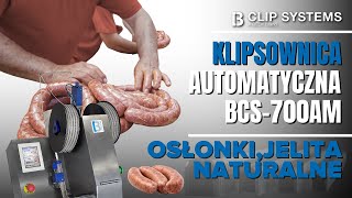 Jak klipsować jelita naturalne bez uszkodzeń? Zobacz Klipsownicę BCS-700AM w akcji!