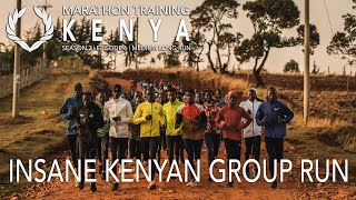 INSANE KENYAN GROUP RUN | Marathon Training in KENYA with LUIS ORTA | S02E06